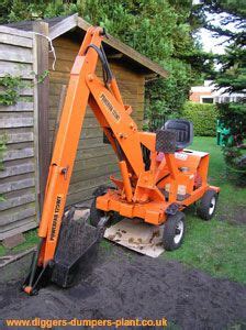 Powerfab towable diggers, excavators, 125 WTD, micro digger